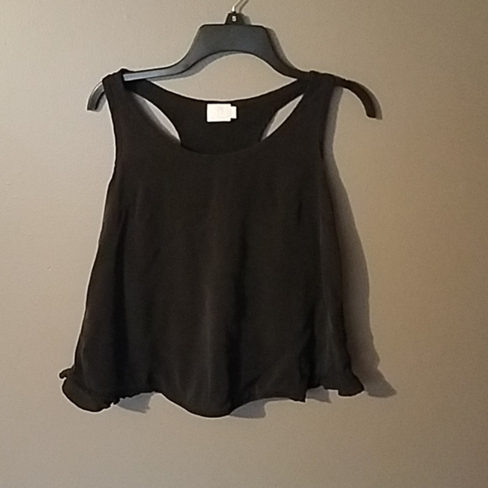 Super cute Black tank top size medium